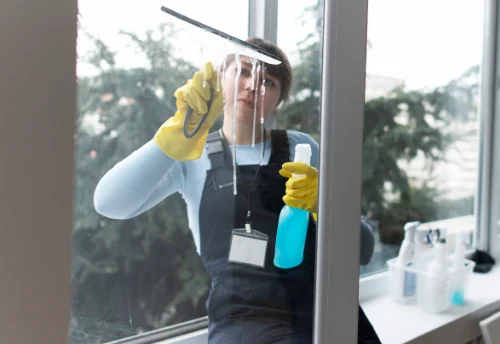 Nettoyage de vitres intérieures et extérieures à Hallencourt